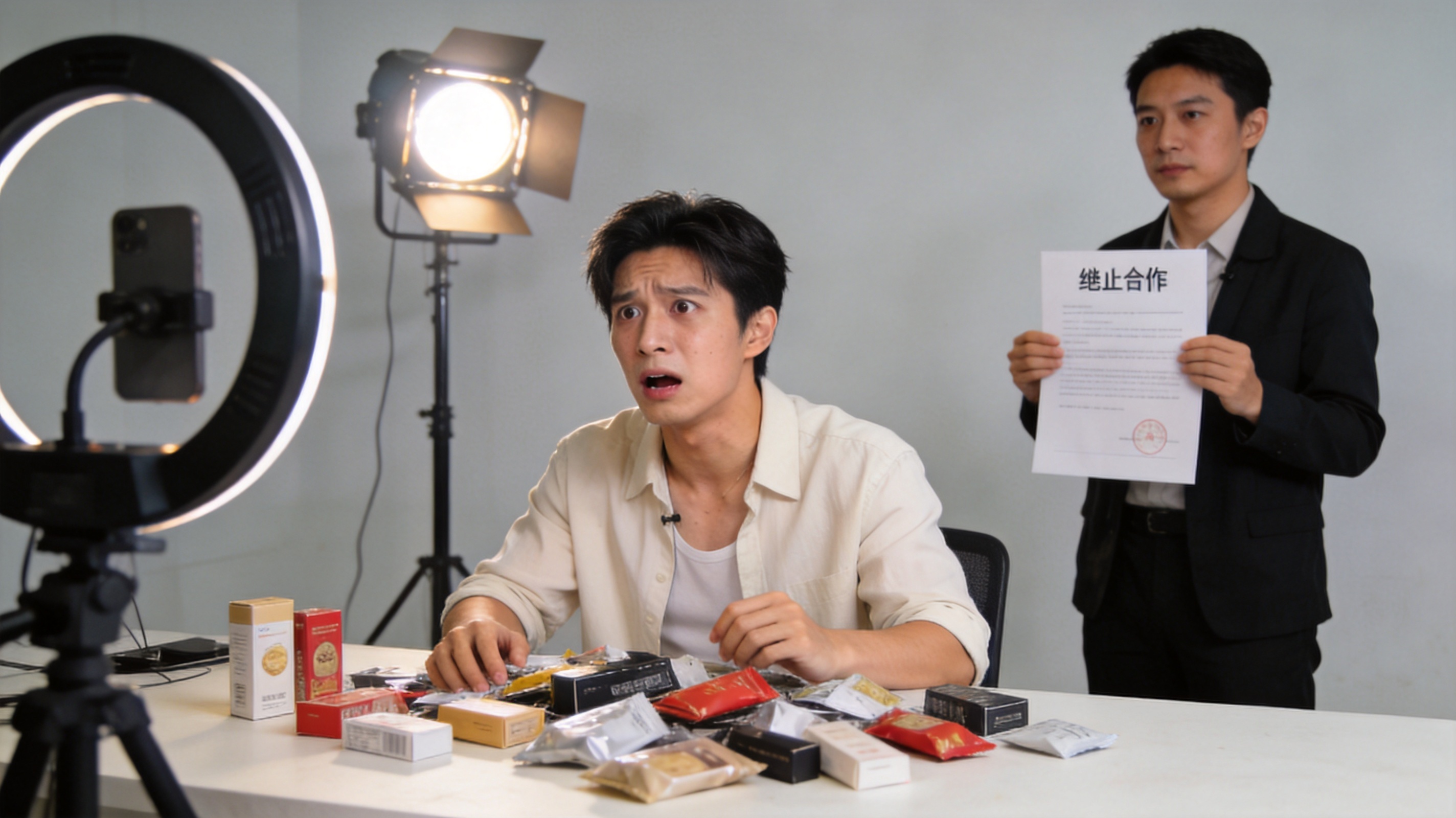 顶流网红直播带货翻车现场曝光